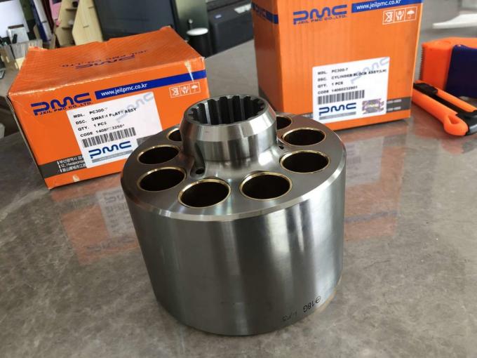 Standard Color Hydraulic Cylinder Block For Excavator Hydraulic Pump