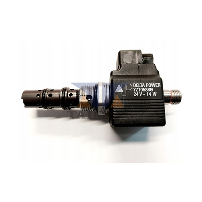 TEM Excavator Ventil John Power YZ105886 24V-14W Delta Power Solenoid Valve For John Deere RG170-B