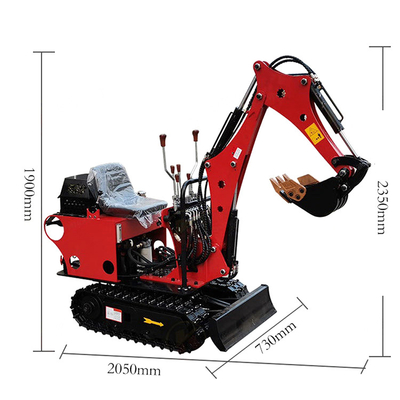 Mini Crawler Excavator 1 Ton 1.5 Ton 3.5 Ton 3 Ton Small Excavator Mini Digger