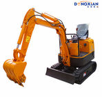 Mini Excavator 0.8T Small Digger 1 Ton Farming Excavator With Rubber Track