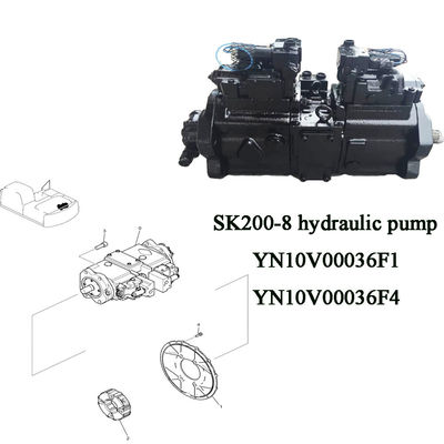 E265b Sk210-8 Sk200-8 Excavator Hydraulic Pump K3V112dtp K3V112 Yn10V00018f1