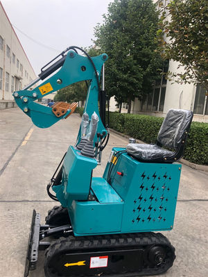 Blue 3Km/H Compact Mini Excavator For Public Utilities