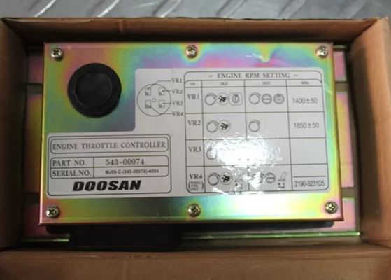 DH225-7 Excavator Engine Parts ECU Computer Controller 543-00074 ECM Control Panel For Daewoo Doosan