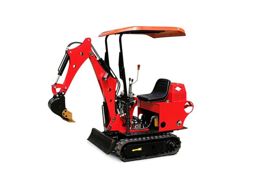 KE10-1 Mini Diggers Agricultural Hydraulic Excavator 1 Ton Micro