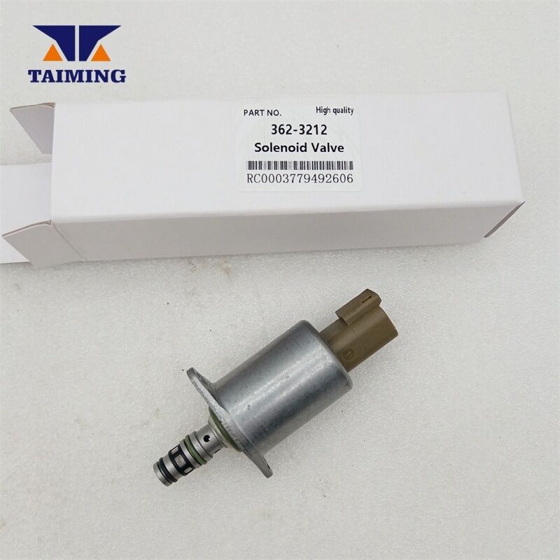 Control pilot Valve 362-3212 3623212 Solenoid Valve 12V for 236D 242D 246D 257D 259D Excavator Machinery Accessories