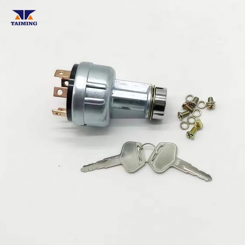 Ignition Starter Switch with 2 Keys for PC Series Excavator Construction Machinery TEM Brand Parts