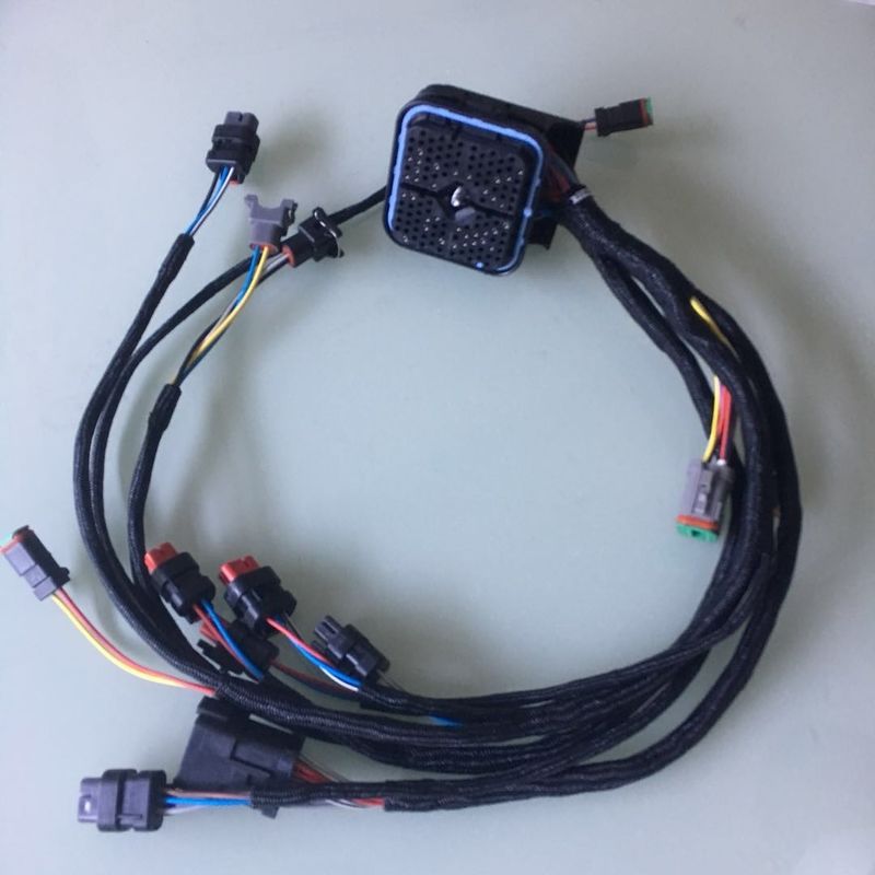 good quality Excavator part  324D/325D/329D C7 Electric injection engine wiring harness 381-2499